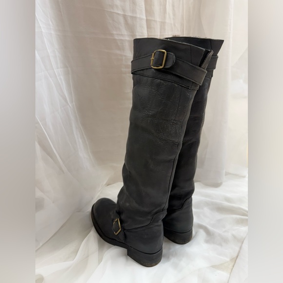 Jeffrey Campbell Black Over the Knee Boots - Picture 4 of 8